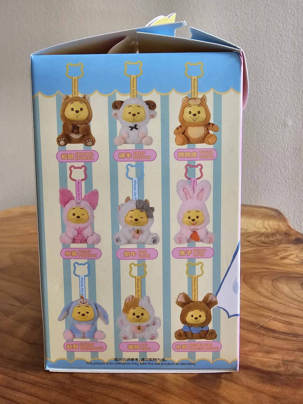 Miniso Plush Toy Pooh In Bunny Outfit with Carrot - Picture 5 of 7